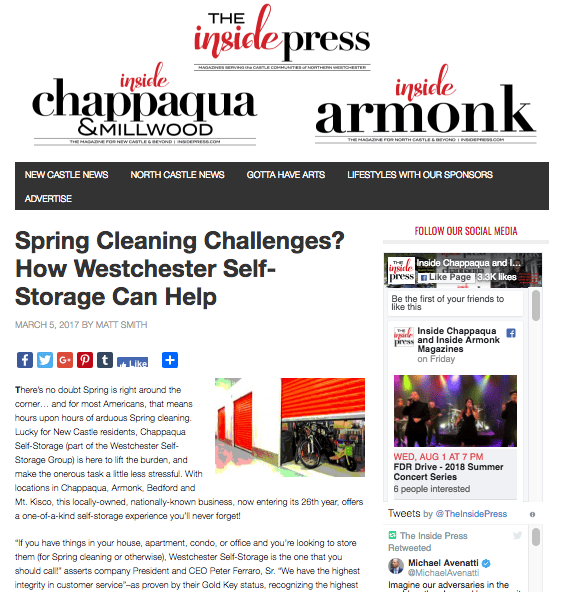 Spring Cleaning Challenges
