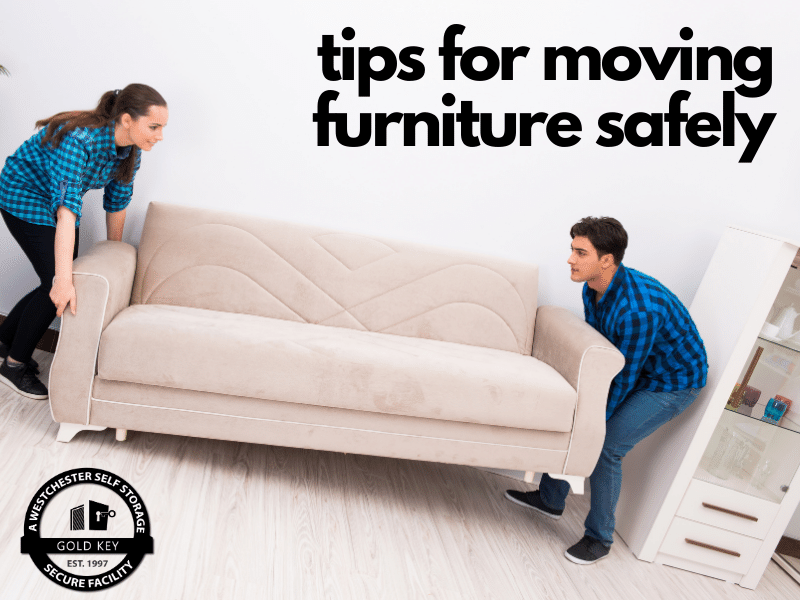 tips for moving furniture Armonk Self Storage